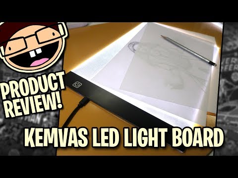 Kemvas LED Light Board | Product Review and How-To