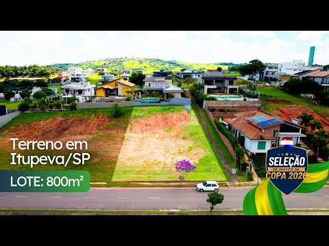 🏠TERRENO À VENDA | Terreno com 800m² em Itupeva, São Paulo | REMAX CITY