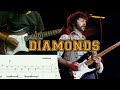 How to play | diamonds made from rain-Eric Clapton(guitar solo with tab lesson)