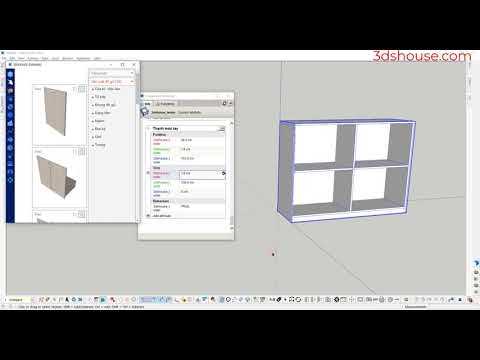 Restore  dynamic attributes in Sketchup tool