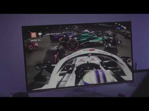 스피커 시연 - 필립스 에브니아 32M2N8900 UHD OLED 240 게이밍 USB-C 화이트 무결점 [다나와 리포터]