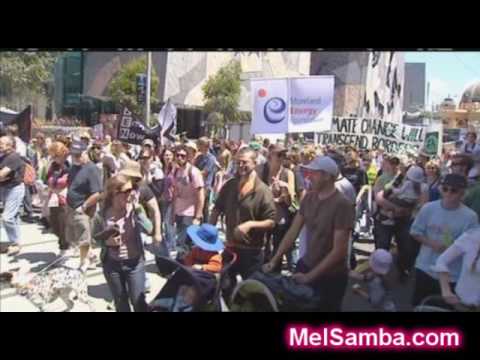 MelSamba_SHOW bateria at Walk Against Warming 2008 - Melbourne