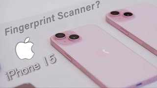 How to Setup Fingerprint Lock in iPhone 15 | Apple iPhone 15 Display Fingerprint Settings