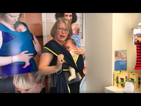 Using a Close Caboo carrier with a young baby. Preparation is key!