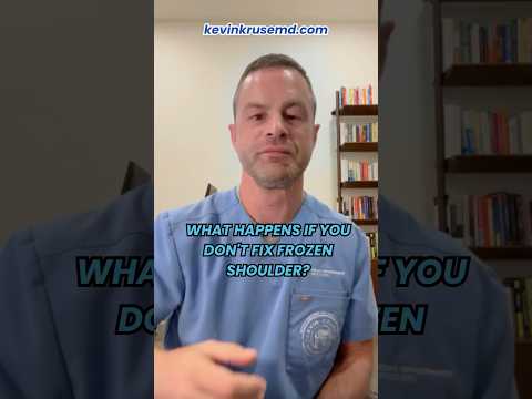 What Happens If You Don’t Fix Frozen Shoulder #frozenshoulder #orthopedicsurgeon