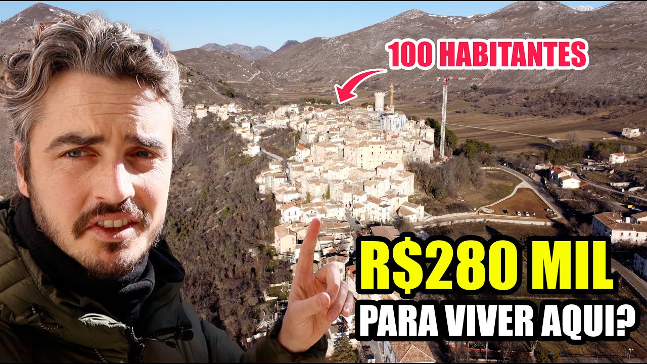 Itália te paga 44 mil euros para viver aqui (fui ver se é verdade).