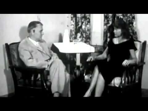 LSD25 clinical test on a young woman - Circa 1950 - Sindey Cohen