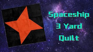 Starship 3 Yard Quilt
