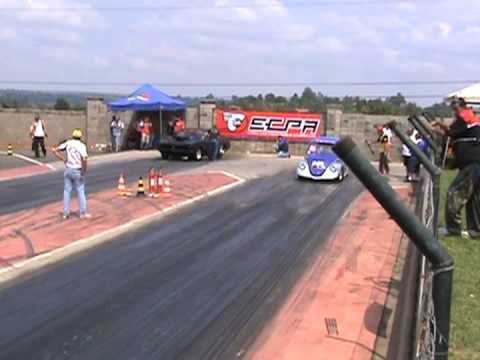 4a. Etapa Campeonato ECPA de Arrancada - Quebra do Motor do Fusca Aspirado SportSystem :(