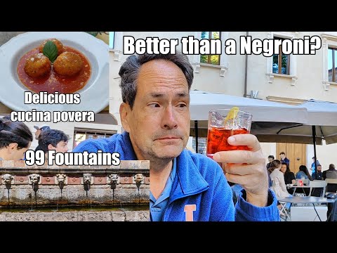 L’Aquila Food Tour 🇮🇹 | Hidden Gem in Abruzzo with Torrone, Meatless Meatballs & Evening Passeggiata