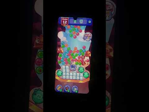 Playing Angry Birds Dream Blast. Completed levels (1875-1890).