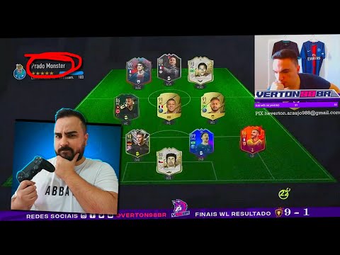 VERTON98BR vs SPQR PRADO - DUELO DE STREAMERS | FIFA 22