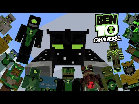Minecraft Ben 10 Mod Showcase Part 4 (Omniverse: The Omnitrix)