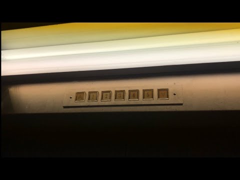 Crappy US Traction Service Elevator @ 820 Davis - Evanston, IL.