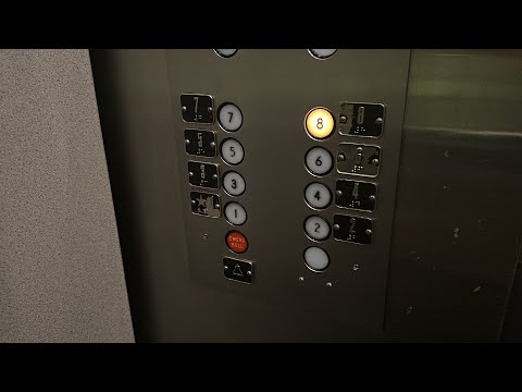 Schindler/Haughton Traction Elevators at Tampa Municipal Building- Tampa, FL, USA