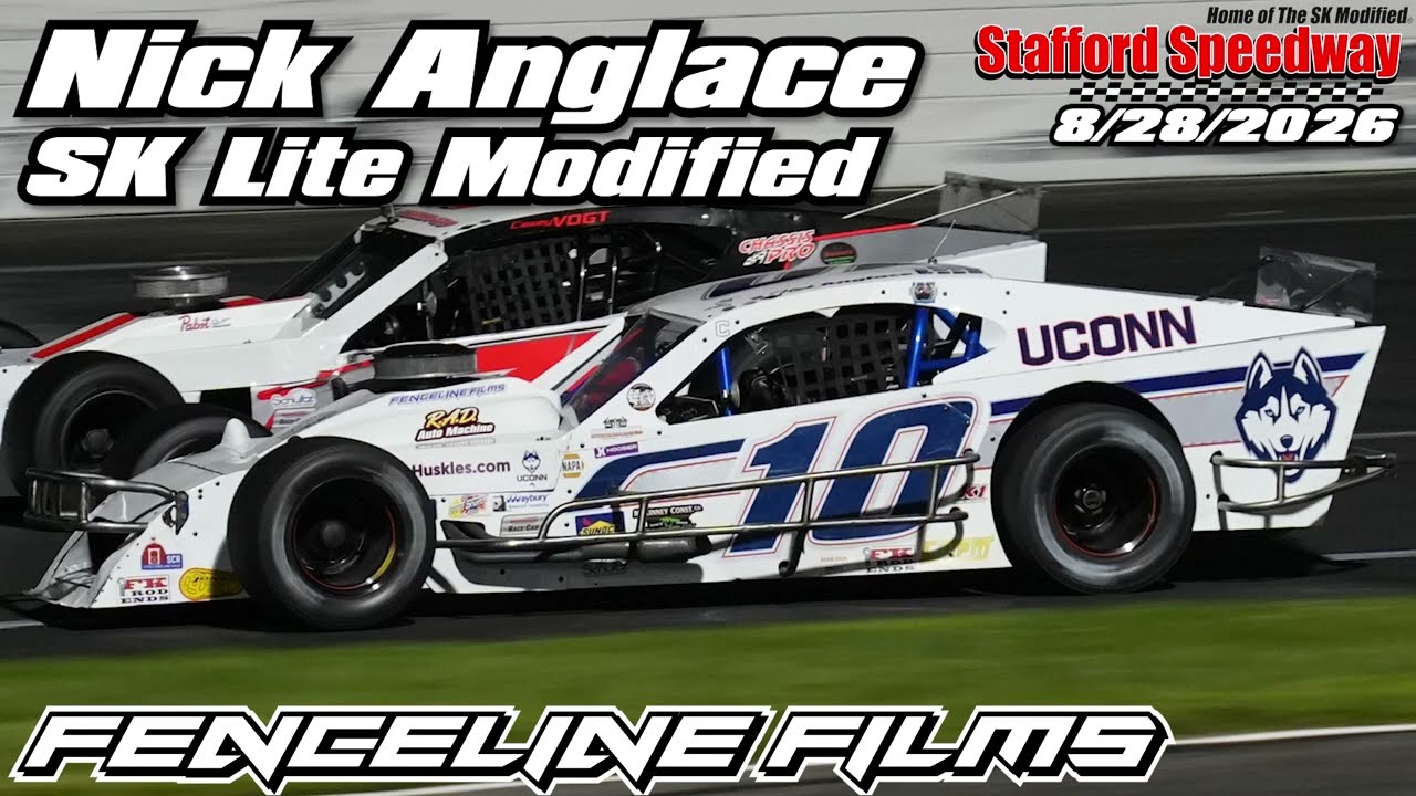 Nick Anglace SK Lite Modified Stafford Speedway