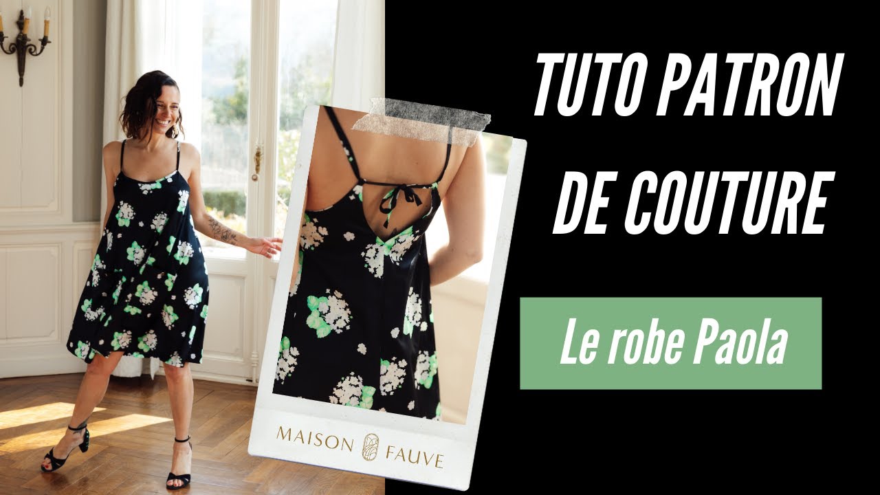 Patron couture robe Paola / Patron pochette