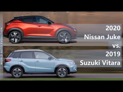 2020 Nissan Juke vs 2019 Suzuki Vitara (technical comparison)