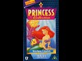 Opening To Disney Princess Collection Ariel Wish Upon A Star Fish UK VHS 1996