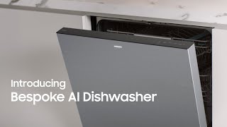 Introducing Bespoke AI Dishwasher I Samsung