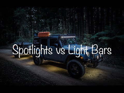 SPOTLIGHTS VS LIGHT BARS - AUSTRALIAN OVERLANDER - OVERLAND TALK