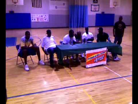 Andre Hutson Speaks to Youth