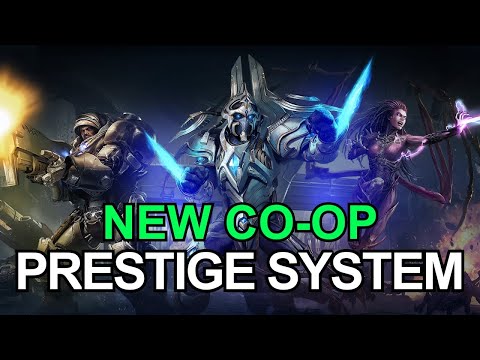 NEW Co-op Commanders Prestige System | Starcraft 2