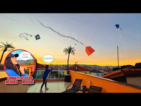 Minha Irmã Resgatou a Pipa Avoada e Subiu da Laje pra Cortar os Moleques da Rua - Xepa do 10º Andar!