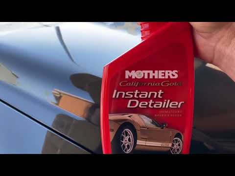 Mothers gold instant detailer spray review