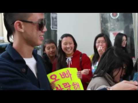 APAHM Tour featuring Jay Park fan Interview in San Francisco