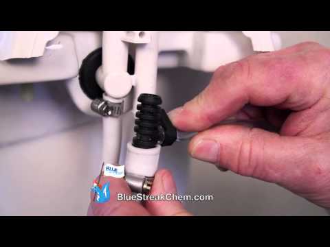 How to Install the Blue Streak Dispenser on Dometic Sealand Stools