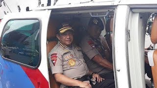 Kapolri Tinjau Lokasi Terdampak Tsunami Selat Sunda