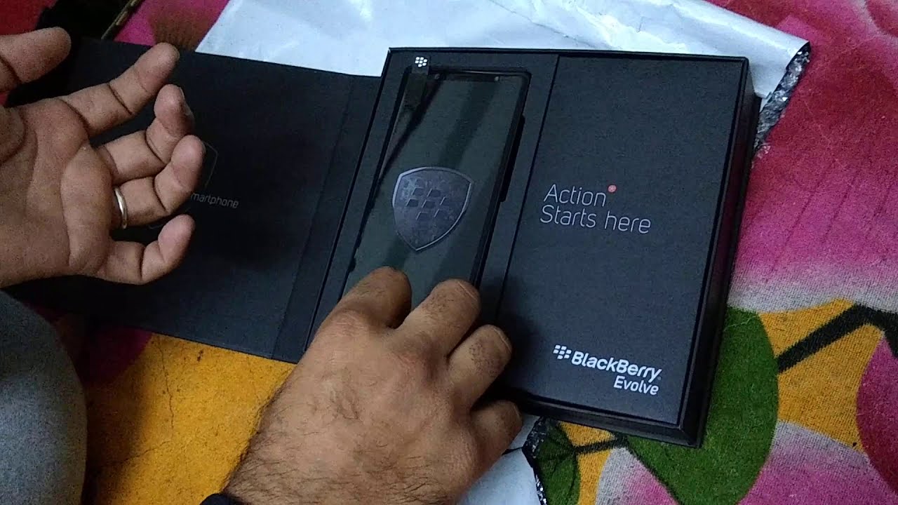 Unboxing & Review of BlackBerry Evolve 4GB/64GB