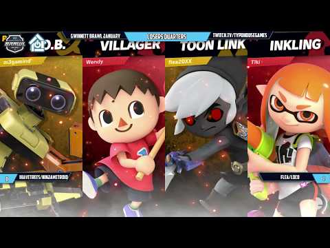 Smash Ultimate Doubles Tournament 1/12/19 - Flea/Loco Vs IHaveTrees/NinjaMetroid - L. Quarters