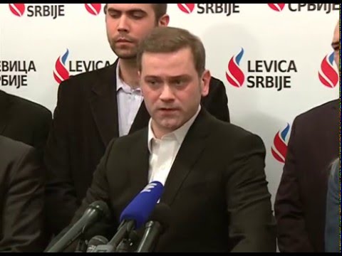 Borko Stefanović predstavio Levicu Srbije