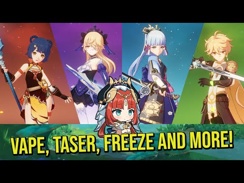 (F2P) C0 NILOU Vaporize, Taser, Freeze & More | 3.1 Spiral Abyss Floor 12 | Genshin Impact