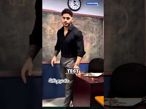 The Handsome Teacher in class #shorts