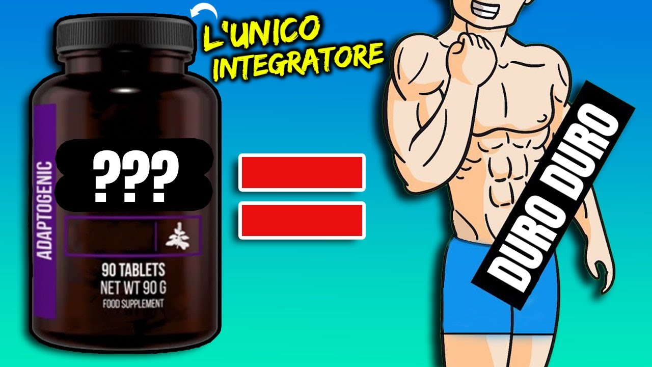 TESTOSTERONE - l'unico INTEGRATORE NATURALE che AUMENTA il TESTOSTERONE nel 2022 anche se non basso