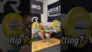 How to Fix Hip Pain Squatting! 