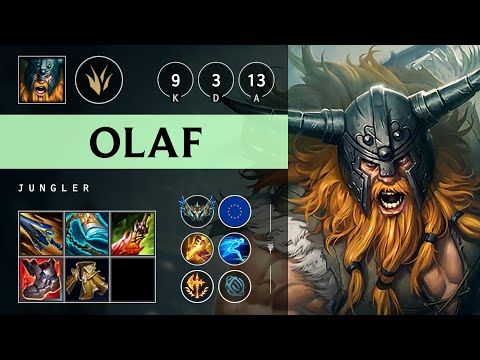 Olaf Jungle vs Naafiri - EUW Challenger Patch 25.16