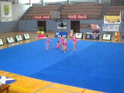 Gimnasia rítmica - Clasificación conjunto infantil aparato - 30/04/2011