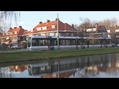 RET tram 4 Molenlaan Rotterdam 2018