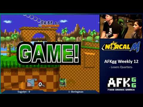 AFK 12 - Boringman (Lucario) vs Sugydye (GnW) - Losers Quarters