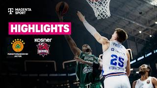 Panathinaikos AKTOR Athen - Kosner Baskonia Vitoria-Gasteiz | EuroLeague | MAGEN