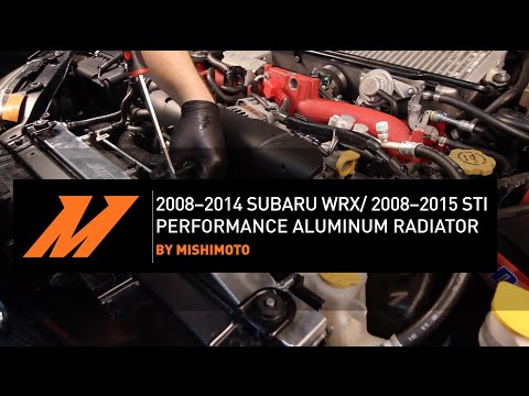 Mishimoto Subaru WRX/STI (2008-2014) Performance Aluminum Radiator Install