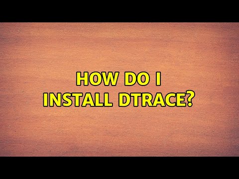 Ubuntu: How do I install DTrace? (2 Solutions!!)