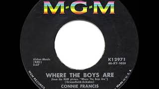 1961 HITS ARCHIVE: Where The Boys Are - Connie Francis