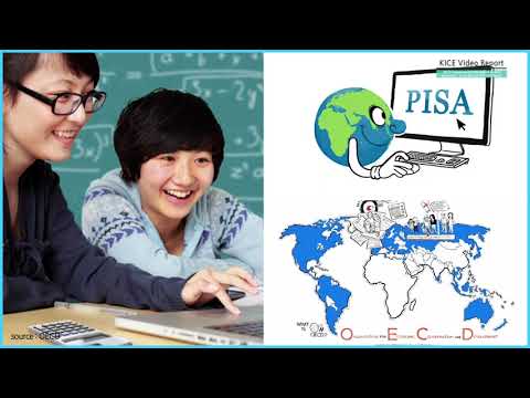 [KICE Video Report] What are the Performance Characteristics of Korean Students in the Results of the International Comparison Study? 동영상표지