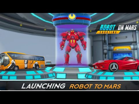 Mars battle 3D: bus robot game❤️‍🔥 || robot on mars