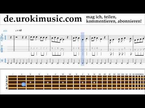 Mandoline Tutorial Jingle Bell Rock Noten Lernen Teil#2 um-i995